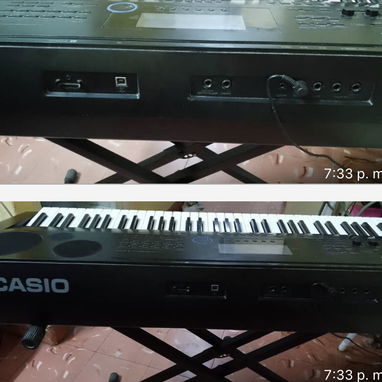 Piano de 76 teclas Casio Impecable - Img 123855393