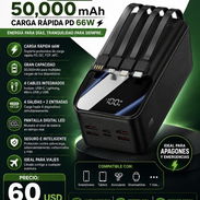 CARGADOR PORTÁTIL NUEVOS A ESTRENAR 50.000MHA/66w - Img 56185898