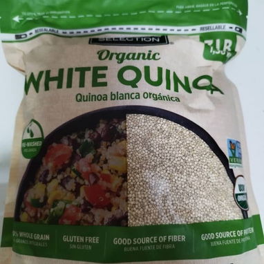 Quinoa Blanca Orgánica PQTE SELLADOS 1.36 kg / 3 lb 💚58578356💚 - 7/8