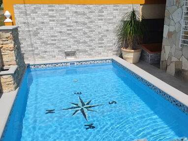 ⭐ Renta casa de 3 habitaciones, piscina, barbecue, parqueo en Boca Ciega - Img 64574748