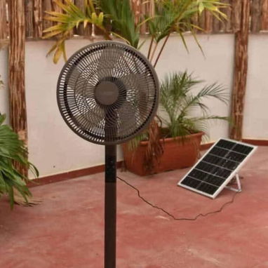 🔖Ventilador recargable de pedestal de la marca Sanumo - Img 122161764