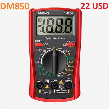 J133 Vendo multimetos y jucones o pinzas amperimétricas, varios modelos, marcas Aneng - Img 126043798