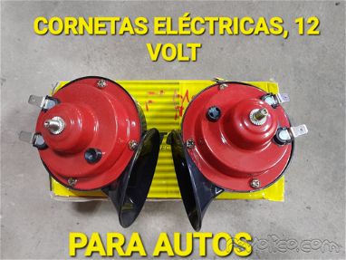 TENGO PAREJA D CORNETAS ELECTRICAS 12 VOLT PARA AUTOS - Img main-image-45564617