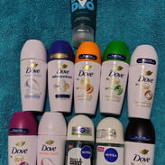 Desodorantes Dove y nivea mujer roll on traído de Europa y Rexona corporal crema para hombre - Img 57663254