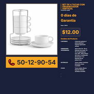 SET DE 4 TAZAS CON ORGANIZADOR VERTICAL VPT# -0044 - Img 56243361