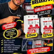 3🔥⚡ ¡PROTEGE TU SISTEMA ELÉCTRICO DC! ⚡🔥 🚨 ¡BREAKERS EARU ELECTRIC DISPONIBLES! 🚨 🛠️ 100A y 125A ⚡ 500V – 2 POLOS ☀ - Img 58168593