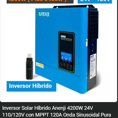 Inversores de Diferentes Modelos y Precios - 7/10