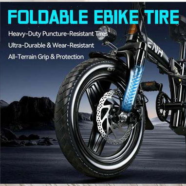 ⚡BICICLETA ELÉCTRICA PLEGABLE - 5/5