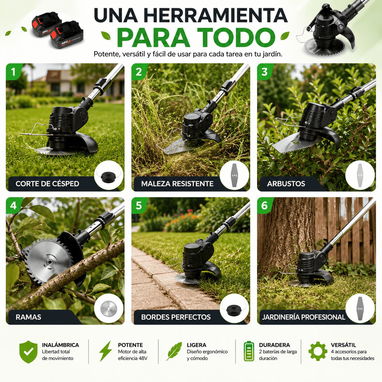 Herramienta para patio, jardín, camino,... - 2/6