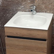 Lavamanos con mueble . Solo se usó 15 días . Viene con la mezcladora - Img 57857252