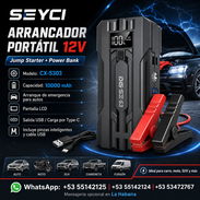 Arrancador de batería portátil CX-S303 12V + Power Bank - Img 56618725