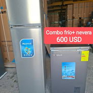 Combo de refrigerador y nevera Milexus - Img 58062711