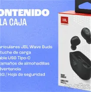 Audífonos inalambricos JBL WAVE BUDS Nuevos en su caja!! - Img 45753893