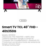 Smart TV TCL 40" FHD - 40S350G. Modelo: 40S350G - Img 54240508