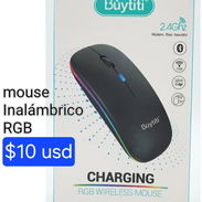 Mouse inalámbrico RGB - Img 57724978