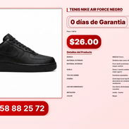 TENIS NIKE AIR FORCE NEGRO VPT#-0245 - Img 56830149