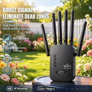 Repetidor Wifi 6 Dual Band 1800mbps de 6 antenas - Img 57382033