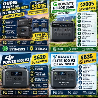 🔥 ECOFLOW • BLUETTI • DJI • GROWATT • OUPES • - 4/9