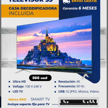 Smart TV de 32” 43” 50” y 55” nuevos con domicilio incluido - 4/4