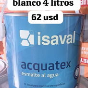 Lo mejor en esmalte al agua y sintético 4 litros importada de España en nuestro almacén en playa - Img 55932889