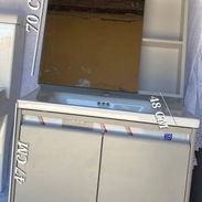 LAVAMANOS CON PILA Y MUEBLE Y ESPEJO NUEVO EN CAJA - Img 56454966