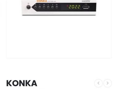 Cajita descodificadora digital Konka y mando universal - Img 66939460