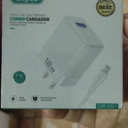 Combo de cargador con su cable tipo c - Img 58160183