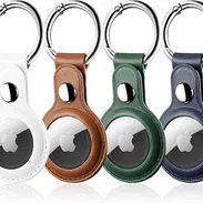 Soporte de Cuero Apple AirTag Llavero – Pack de 4 | 📦 NUEVO EN CAJA - Img 57426560
