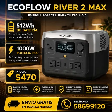 EcoFlow Deltas , Bluett, Anker e Ventilador Recargable - Img 128042786