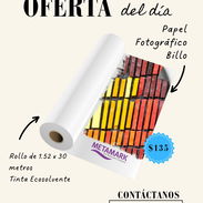 Rollo de papel fotográfico brillo - Img 55811316