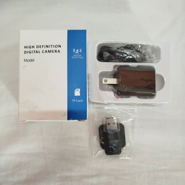 Cámara Mini Espía 1080P con detección de movimiento y tarjeta SD 64Gb incluida info al 📞 53549981 - Img 128018011