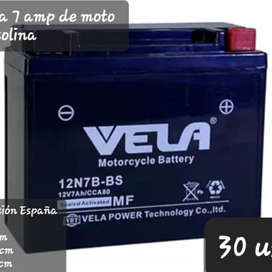 Bateria de moto de gasolina de 7amp, 9amp y d bacu 7 amp - Img 99994798