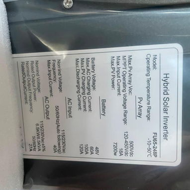 INVERSOR SOLAR TODO EN 1 MARCA POWMR - 4/5