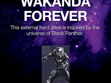 ✨🦁✨Disco Duro Externo Edición Wakanda Forever✨🦁✨ - Img 64780820