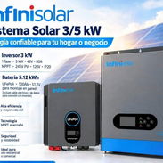 Kit infintisolar Inversor 3 kw + Bateria 5 kwh - Img 57656692