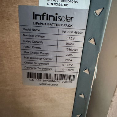 Vendo batería Infinisolar de 15k - Img 125162692