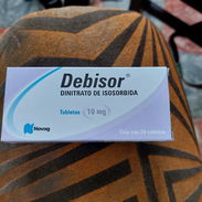 Dinitrato de isosorbida 10mg 20 tabletas - Img 57194688