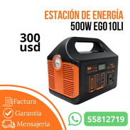 Estación de Energía 500W EGO 10LI - Img 55630415