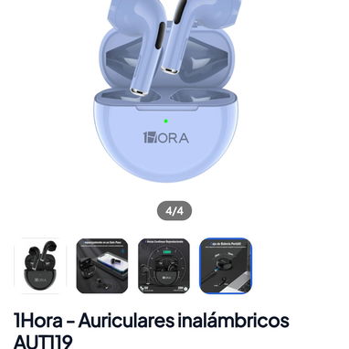 🎧 ¡Audífonos Auriculares Inalámbricos Bluetooth 1Hora! 🎶🌐 Varios modelos - Img 125931632