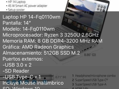 Laptops nuevas y con accesorios - Img 65034321