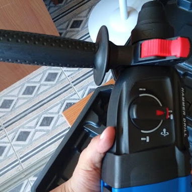 TALADRO ROTOMARTILLO HONDA 26MM SDS-PLUS 1300W, ferretería y herramientas - 3/5