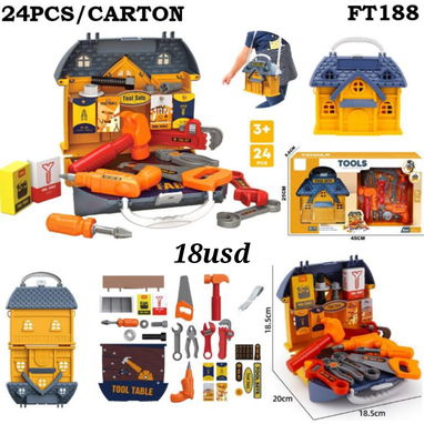 Set de peluquería y de herramientas para niños - Img 123677787