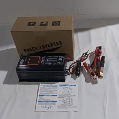 Inversor de 12V DC a 110V/ 120V AC 60Hz, Pantalla LED de Voltaje (6000 Watts) Nuevo a estrenar!! - Img 124163015