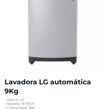 Refrigerador LG 14 pies, lavadora secadora Hisense 15kg, t Lavadora LG automatica 9kg - 2/3
