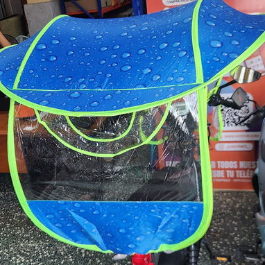 TOLDO IMPERMEABLE PARA SCOOTER ELÉCTRICO Y MOTO - 5/7