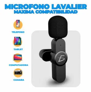 Micrófono para celular (Lavalier) inalámbricos. Ideales Para grabar audio y video. Nuevos en su caja. 52419568 - Img 86871162