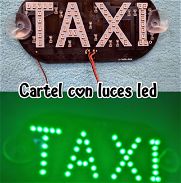 Cartel TAXI con luces Led - Img 45935569