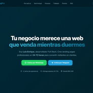 🚀 SITIO WEB PROFESIONAL en 24 a 72h por 50 USD. (Página de ventas • Portafolio • Web para negocio) - Img 55046515