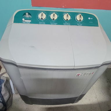 Vendo, lavadora LG, cocina de meseta y con horno - Img 120568397