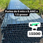 Purles de 6 mts x8 ANC 1.5 grosor - Img 55848453